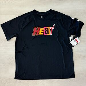 Brand new with tags Miami Heat Nike shirt